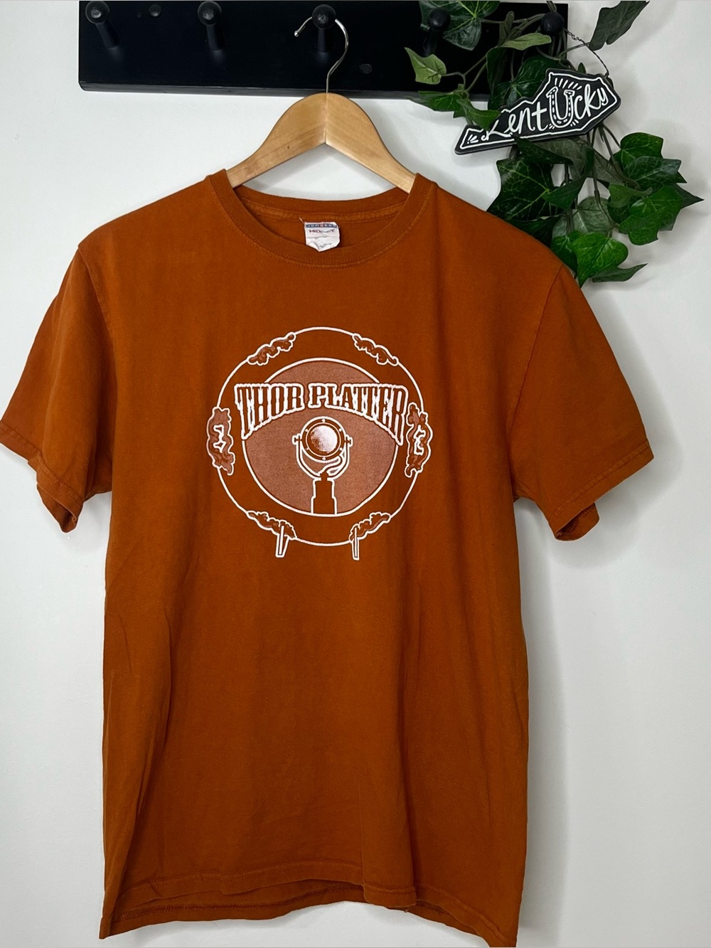 Cleveland Based Thor Platter Band Tee Medium
